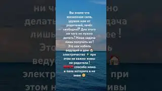 Жизненная сила идет к нам от родитей 💪