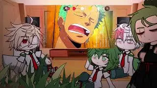 MHA react to One Piece || Gacha Club