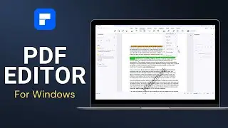 PDF editor for windows | Adobe Acrobat Alternative for 2025
