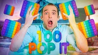 ATTACK Pop It / BURTS 100 POP IT / Pop It For Kids