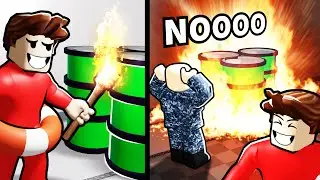 Secretly sabotaging someones Roblox game :)