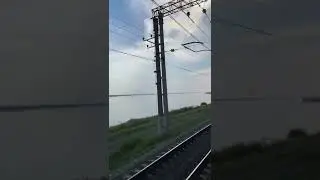 Вдоль Волги на поезде 