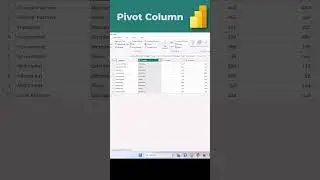 Power Query Pivot Column - Pivot Data Tables or Layouts - Part 10 