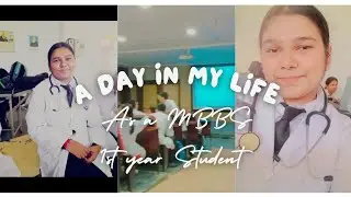A Day in my Life as a MBBS 1st year Student !💫 | VLOG | #mbbs #collegelife
