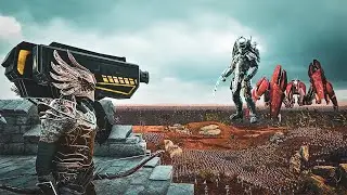 7,000,000 PREDATORS & ALIENS BESIEGE THE MIDDLE-EARTH FORTRESS - WARHAMMER 40K - UEBS 2