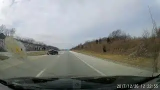 Almost hitting a VW Beetle performing an illegal U-Turn