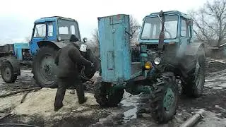 Кабина  и капот МТЗ,на трактор Т-40.