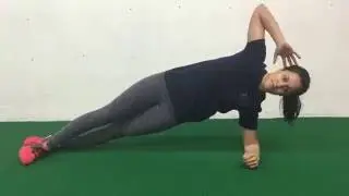 Side Plank Knee to Elbow