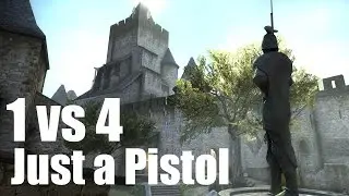 CSGO Kill montage - Just a Pistol 1vs4