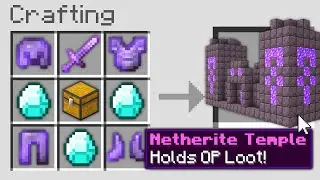 Minecraft, But There Are Custom Temples...