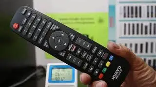 Huayu RM-L1535 настройка универсального пульта на управление телевизором Haier