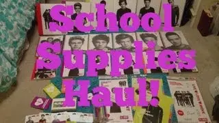 1D School Supplies Haul!