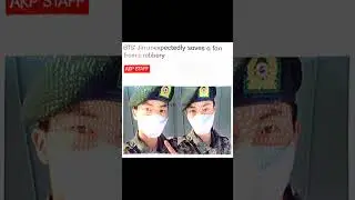 Jin saved an Army from robbery!😳 #bts #army #jin #viral #shorts