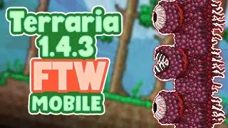 A Épica Batalha Contra o Parede de Carne! - Terraria 1.4.3 Mobile (FTW) (14)