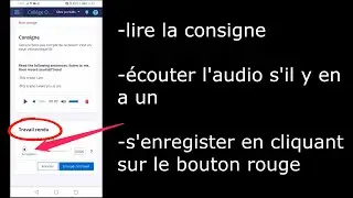 Envoyer un enregistrement audio sur l'ENT
