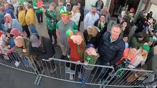 World’s Shortest St. Patrick’s Day Parade 2023 - Mountain Pine PRIDE of the Red Devils Marching Band