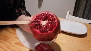 Как разделать гранат 🤔? Да очень просто 🤗!
