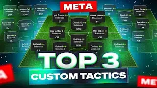 Top 3 Post Patch Meta Custom Tactics YOU NEED in FC 26!!
