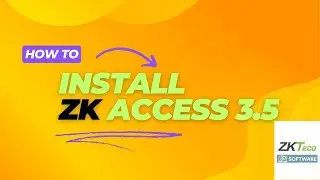 ZK Access 3.5 Software Installation