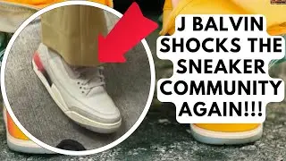MUST HAVE! J BALVIN JORDAN 3 RELEASE INFO!!