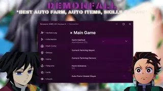 Demonfall Roblox SCRIPT | "Demonic HUB V2" | Best SCRIPT | Auto Farm, Auto Trinkets & Auto Skills.
