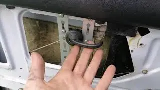 Перенос внутренней ручки открывания двери ВАЗ 2107