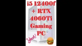 i5 12400f + RTX 4060Ti Gaming PC [ LIVE PC BUILD ]