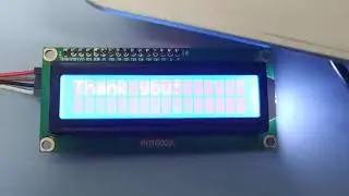 Displaying text In multiple screen on RG1602A LCD screen