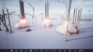 Unreal Engine - Rocket Launch test