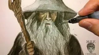 Let's draw Gandalf (von 