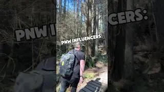 If outdoor influencers didn’t edit their clips.        #dadjokes #pnw #influencer