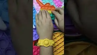 Rainbow🌈 Asmr🔥 No Talking 🔥Satisfying pop it🔥Popit🔥Tapping🔥Tingling🔥Fidget toy🔥Unicorn   