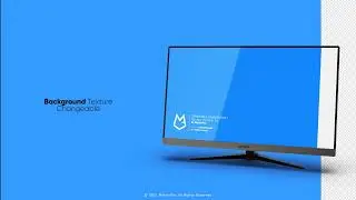 Corporate AE Templates: Website Presentation | Monitor Mockups