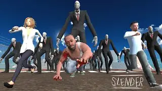 GIANT SLENDER MAN ATTACK FRANKLIN IN INDIAN BIKE DRIVING 3D - Indian Bikes Driving 3d Game