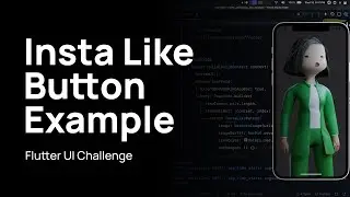 Flutter UI - Insta Like Button Example