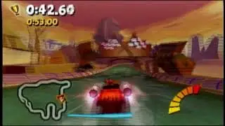 [WR] Crash Tag Team Racing (PSP) - Crash Test Mummies Fast Lap Speedrun (43.15)