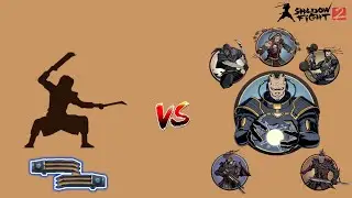 Shadow fight 2 КОГТИ РЫСИ VS ТЕЛОХРАНИТЕЛЕЙ ТИТАНА