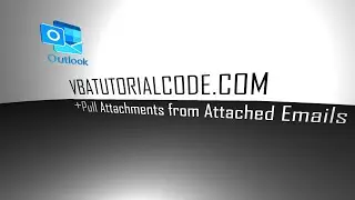 Pull Attachments from Attached Emails .msg Files Outlook VBA