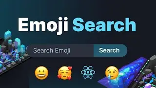 React JS Tutorial 🚀 |  Search Filter in React JS - Emoji App using React Js
