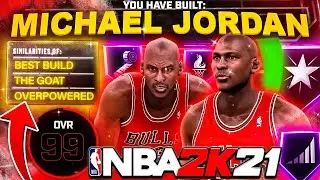 NBA2K21 MICHAEL JORDAN BUILD - UNSTOPPABLE DEMIGOD SHOOTING GUARD BUILD NBA 2K21