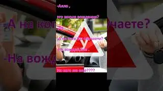 Анекдот про школу вождения и вождей. 