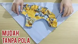 BEAUTIFUL||Baby frock cutting and stitching//Cara menjahit baju anak perempuan TANPA POLA
