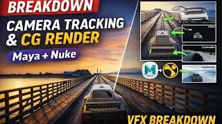VFX Breakdown | Camera Tracking in Nuke + CG Render in Maya