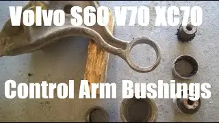 Volvo S60 V70  Control Arm rear bushing replacement 2001-2006