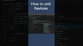 How to add favicon in your website