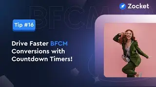 Tip #16: Drive Faster BFCM Conversions with Countdown Timers! ⏳