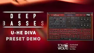 U-he Diva: Deep Basses Preset Walkthrough (Essential Bass Presets)