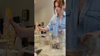 ASMR kitchen organization😌