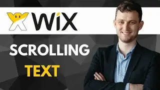 How to Add Scrolling Text (marquee) in Wix | Step-by-Step Tutorial 2025