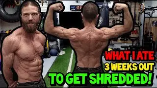 WHAT I EAT IN A DAY on the CARNIVORE DIET | 3 Weeks Out from IDFA Natural Bodybuilding Competition